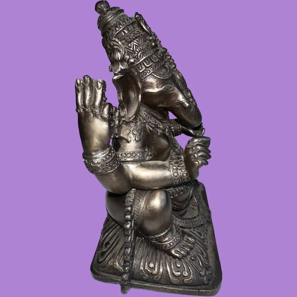 Lord Ganesha Hindu Statue Lord of Success Remover of Obstacles - Picture 12 of 16